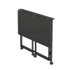 Maclean Klapptisch, schwarz, mobil, 100 x 50 cm, max. 50 kg MC-1250 B