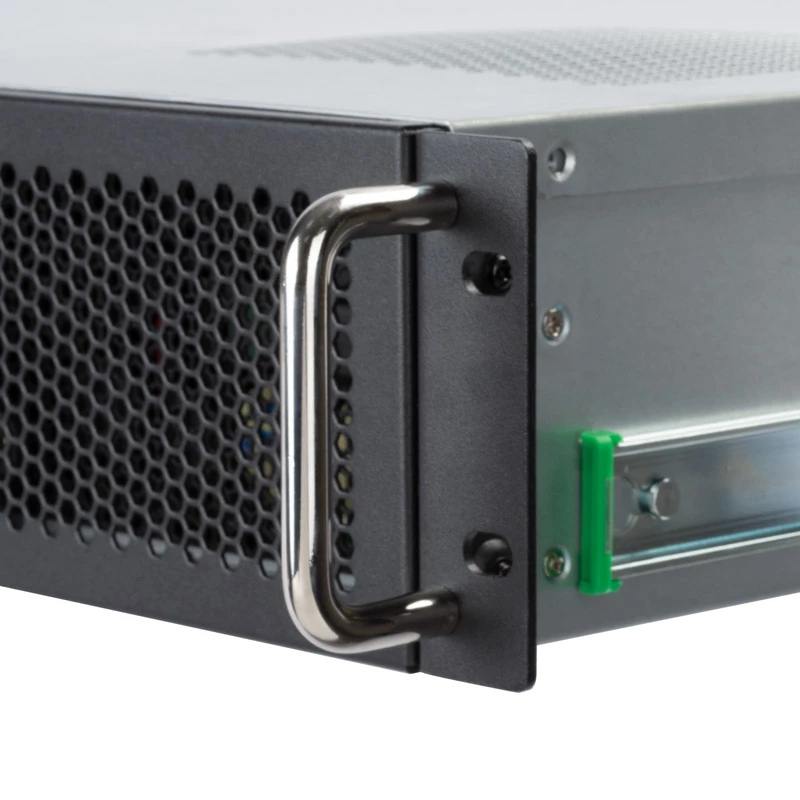 SilverStone RM23-502 Rackmount Server Chassis, ATX, USB 3.0 - 2U - Schwarz