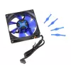 Noiseblocker BlackSilentFan X2 ITR-X-2 Gehäuselüfter, 80 x 80 x 25 mm