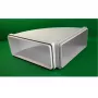 Faber Curve CRO 90 – 90°-Bogen für rechteckigen Abluftkanal 220 x 90 mm