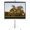 Maclean MC-536 Projektionsleinwand mit Stativ, 72 Zoll, 4:3