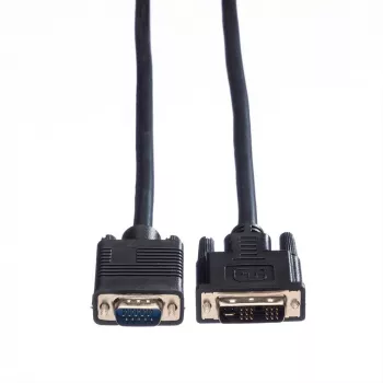 VALUE DVI-VGA Kabel, DVI (12+5) ST - VGA ST 3,0m (11.99.5430)