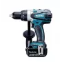 Makita DDF458RTJ Akku-Bohrschrauber, 18 V, 2 Gänge, Blau