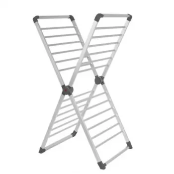 Elektrischer Wäschetrockner NOVEEN ECD40 – kompakter freistehender Indoor-Wäscheständer, faltbar, IP22, maximale Belastung 10 kg, weiß