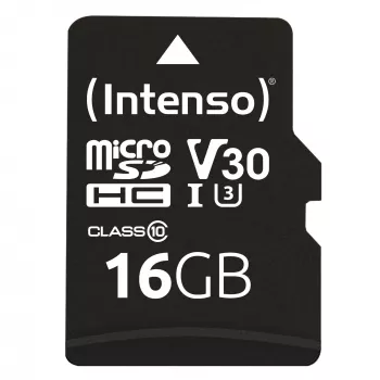 MEMORY MICRO SDHC 16GB C10/W/ADAPTER 3433470 INTENSO