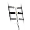 Tretroller Razor A5 Lux — Aluminium, 20 cm Polyurethan-Räder, klappbar, höhenverstellbar, max. Belastung 100 kg, schwarz