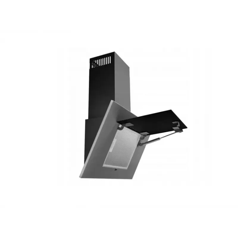 AKPO WK-4 Schwarz 2.0 60 GRAY/Grau GLASS T300 Linear LED/Controller-Haube