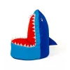 Sako sack pouffe Shark navy Blau XXL 100 x 60 cm