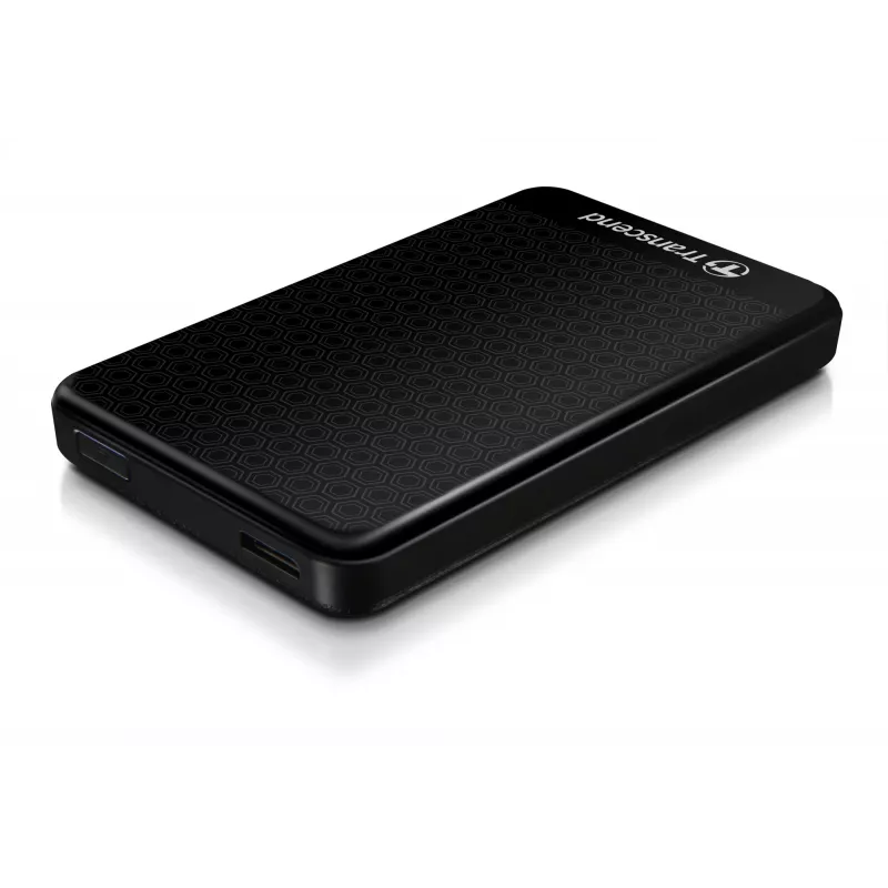 Transcend StoreJet 25A3 TS1TSJ25A3K externe Festplatte, 1 TB, 2,5", USB 3.1 Gen 1, Schwarz