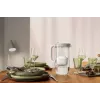 Brita Glass+1 Maxtra Pro Pure Performance Glas-Filterkanne, 2,5 l Gesamtvolumen / 1,5 l gefiltert, spülmaschinenfest, grau
