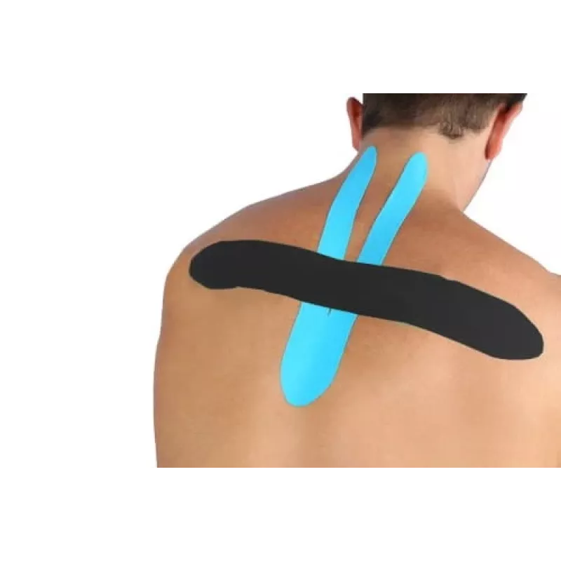 Kinesio tape MDH DRQR5C4FGX5XP — elastisches Baumwoll-Kinesiologie-Tape 5 m × 50 mm, beige