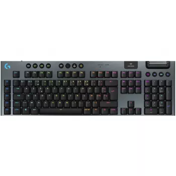 Logitech G G915 X LIGHTSPEED Tastatur Gaming USB RF Wireless Bluetooth AZERTY Französisch Schwarz