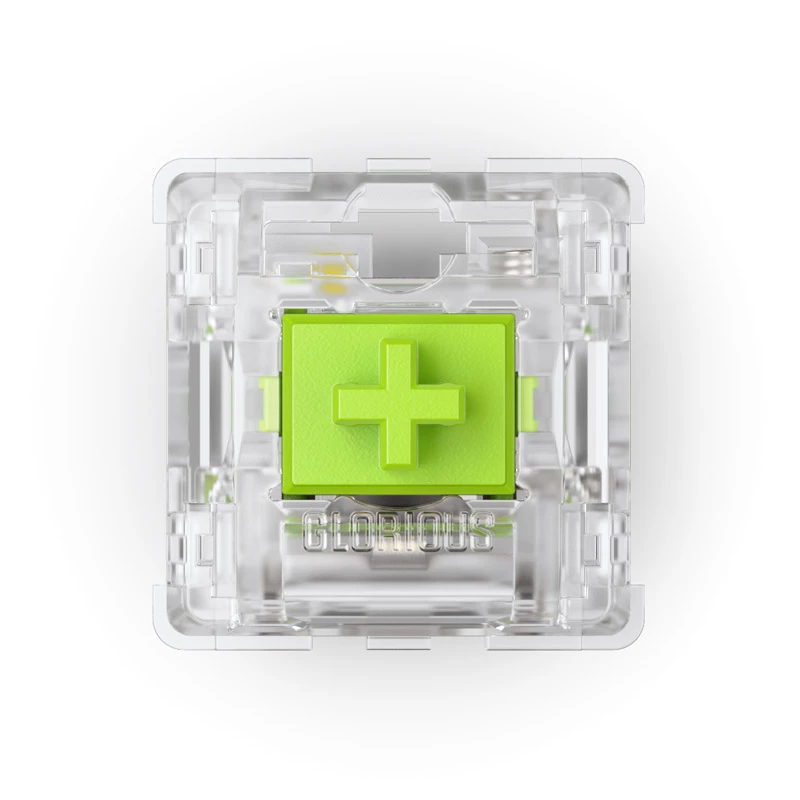 Glorious Raptor Switch GLO-SWT-RAPTOR-LUBED, mechanisch, 5-Pin, clicky, 55 g, 36 Stück