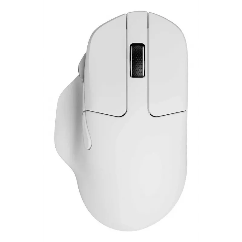Beidhändige kabellose optische Maus Keychron M7-A24 30000 DPI RF Wireless Bluetooth USB-C Weiß