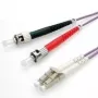 VALUE LWL-Kabel 50/125µm OM4, LC/ST, Violett 2,0m (21.99.8772)