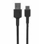 AUKEY CB-CD30 USB-A-auf-USB-C-Kabel 0,9 m, Nylongeflecht, 60W PD, 3A, schwarz