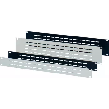 Schroff 30702057 Belüftete Frontplatte, 2U, RAL 7035