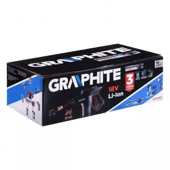 Graphite 58G083 Hochdruckreiniger Compact Battery 170 l/h Grau