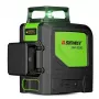 Lasernivelliergerät SNDWAY SW-333G 30 m grüner Strahl