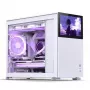 Jonsbo D31 Screen Micro-ATX PC-Gehäuse, Tempered Glass, weiß
