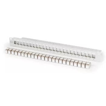 Digitus Modulares Patch Panel 24-Port DN-91410-24 RJ-45 Cat6a Grau