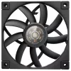 120-mm-PWM-schlank-Gehäuselüfter DeepCool FT12 schlank – Schwarz, Low-Profile-Design, PWM-Steuerung