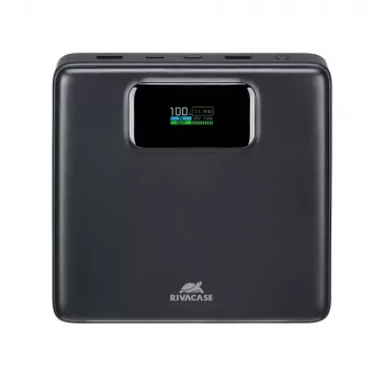 Powerbank Rivacase VA1091 — 25800 mAh, Gesamtausgangsleistung 100 W, USB-Anschlüsse