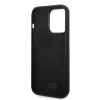 Karl Lagerfeld Soft Cover Silicone RSG Black für Apple iPhone 14 Pro KLHCP14LSRSGRCK