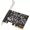 SilverStone SST-ECU07 PCIe-3.0-x4-USB-3.2-Gen-2x2-Adapterkarte, 1x interner USB-C, Low Profile