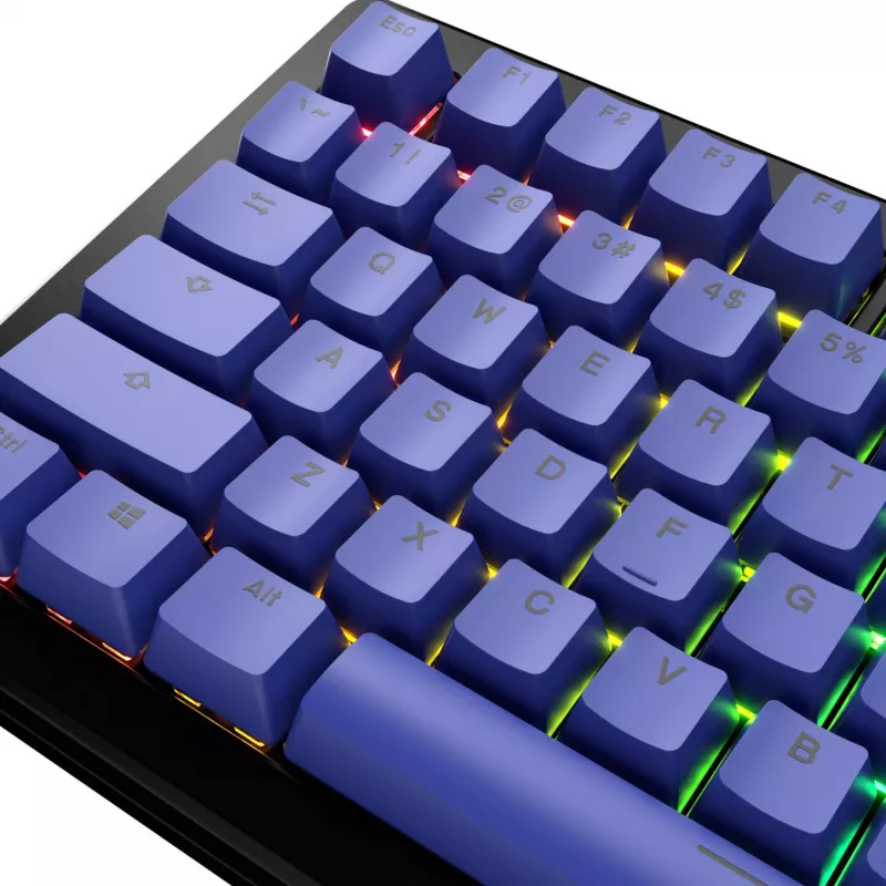 Keycap-Set GLORIOUS GPBT Basics Mana Blue – PBT, ANSI-Layout