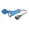APC Netzkabel, C20 auf IEC309 (16A), 2,5 m, 2,5 m, 230 V, 16 A