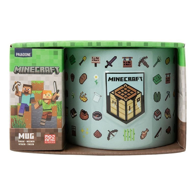 Paladone Minecraft Tasse mit Prägung