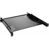 Rackablage Omnitronic 30100840 1U ausziehbar — verstellbare 1U-Stahlablage für 19-Zoll-Racks