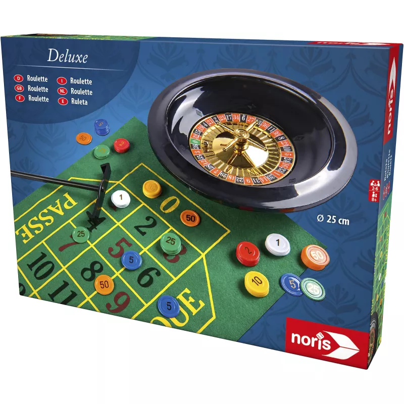 Deluxe-Set - Roulette 25 cm, Brettspiel