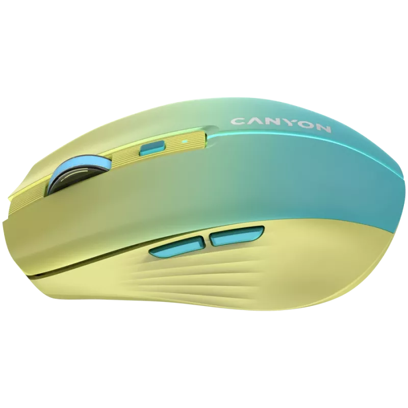 CANYON Maus MW-44 Wireless Charge Gelb Blau