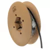 Kabelmanagement-Schlauch Label the Cable LTC Pro 5111, 10 m, schwarz – zum Bündeln und Organisieren von Kabeln