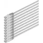 Netzwerkkabel ShiverPeaks 75711-H-SET10 CAT6 S/FTP PIMF, 4-paarig, Folien- und Geflechtschirmung