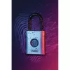 ABUS Touch 57/45 biometrisches Vorhängeschloss 62575, Fingerabdrucksensor, 45 mm, IP66/IP68, wetterfest, Silber