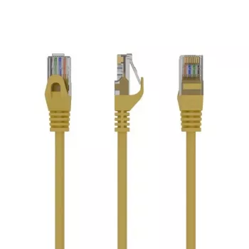 Netzwerkkabel GEMBIRD PP6U-5M/Y – Cat6 U/UTP, RJ-45 auf RJ-45, 5 m, gelb