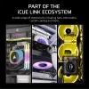 Corsair iCUE LINK RX140 MAX RGB 14 cm Weiß 2 Stück 300-1600 RPM Lüfter