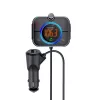 FM-Transmitter SAVIO TR-14 Bluetooth USB, FM 87,6–107,9 MHz, MicroSD, USB-C, 12 V Autostrom
