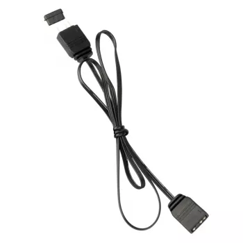ARGB 3-Pin-Verlängerungskabel 50 cm — Kolink, 5V, Schwarz