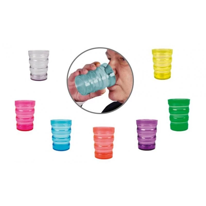 Sicherheitsbecher für behinderte Benutzer - Pink
