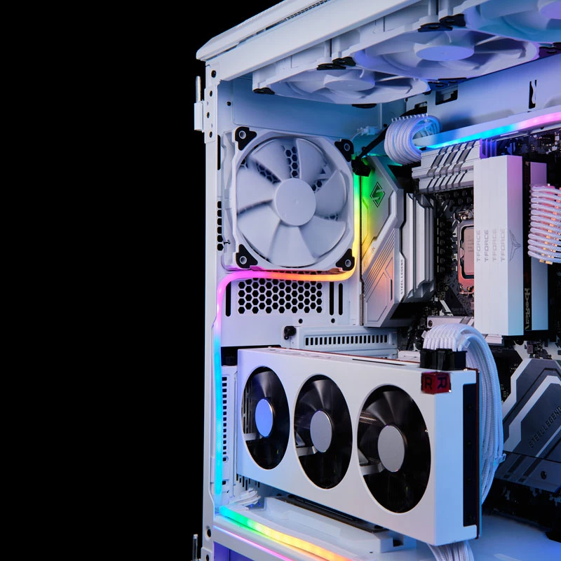Phanteks Neon Digital RGB LED-Strip, 55 cm, Weiß (PH-NELEDKT_M5_WT01)