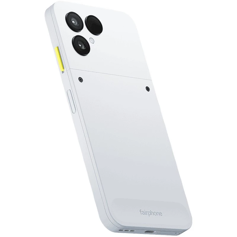 Fairphone The (Gen 6) 16 cm (6.31 inch) Dual SIM Android 15 5G USB Type-C 8 GB 256 GB 4415 mAh Weiß