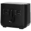 Heißluftfritteuse Severin FR 2453 Double 3,25 L 2850 W Schwarz Silber