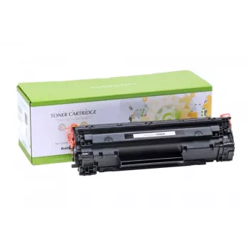 Kompatibel Static-Control Hewlett-Packard CF283X / Canon CRG-737, Schwarz, 2200 Seiten