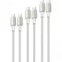 4smarts USB-C-auf-USB-C-Kabel PremiumCord 100W 3m Weiß - 3 m - USB C - USB C - USB 2.0 - 0,48 Gbit/s - Weiß