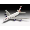 Revell 03922 Airbus A380-800 British Airways Plastikmodellbausatz, 1:144