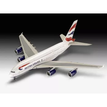 Revell 03922 Airbus A380-800 British Airways Plastikmodellbausatz, 1:144